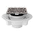 Rohl SDPVC2/3-3144 PVC 2" X 3" Drain Kit With 3144 Mosaic Decorative Cover