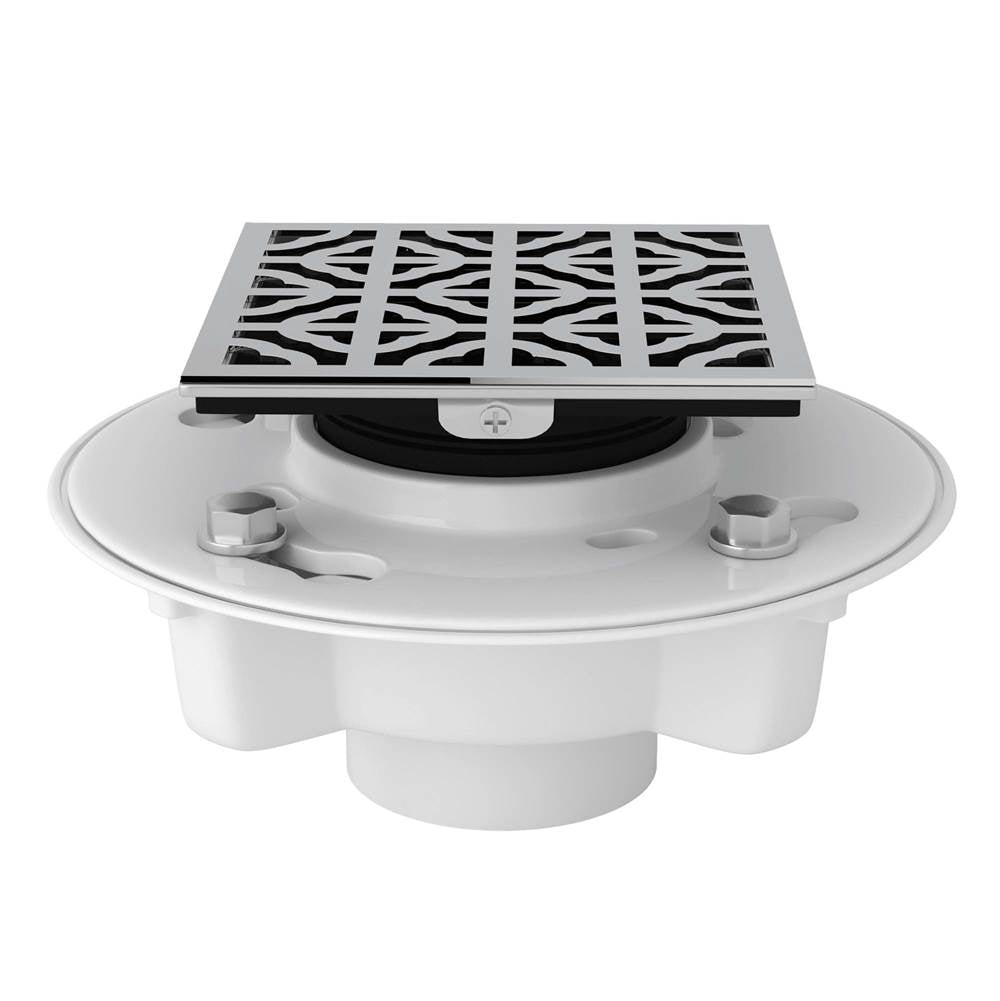 Rohl SDPVC2/3-3146 PVC 2" X 3" Drain Kit With 3146 Petal Decorative Cover - Parent