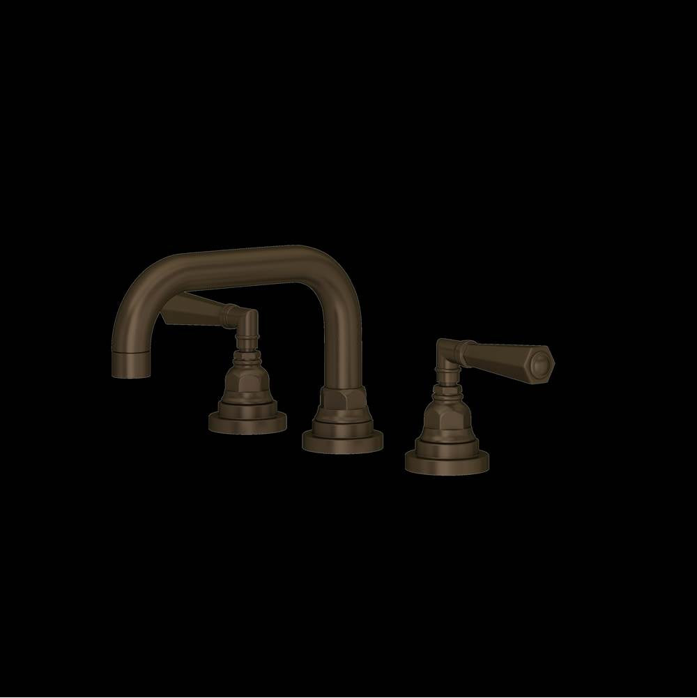 Rohl SG09D3LM San Giovanni Widespread Lavatory Faucet With U-Spout