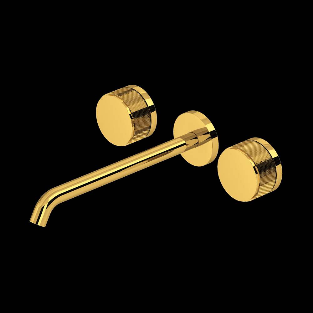 Rohl TAM06W3IW Amahle Wall Mount Tub Filler Trim With C-Spout
