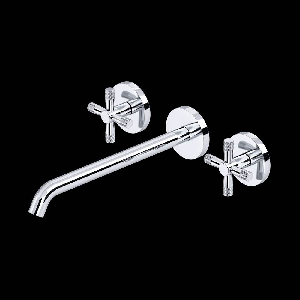 Rohl TAM06W3XM Amahle Wall Mount Tub Filler Trim With C-Spout