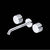 Rohl TAM08W3IW Amahle Wall Mount Lavatory Faucet Trim