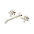Rohl TAM08W3XM Amahle Wall Mount Lavatory Faucet Trim