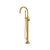 Rohl TAP05HF1LM Apothecary Single Hole Floor Mount Tub Filler Trim