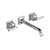 Rohl TAP08W3LM Apothecary Wall Mount Lavatory Faucet Trim