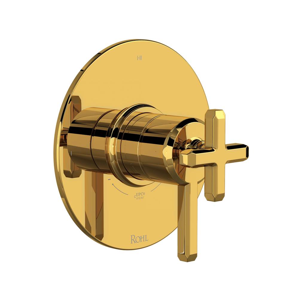 Rohl TAP47W1LM Apothecary 1/2" Thermostatic & Pressure Balance Trim With 3 Functions