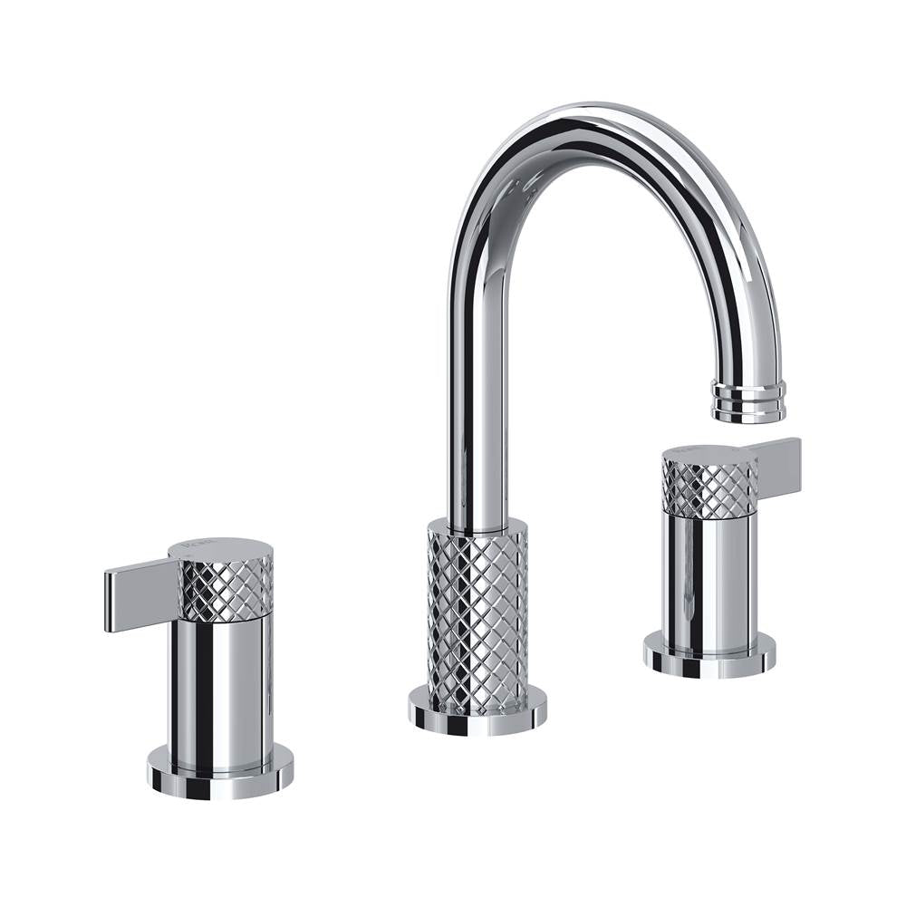 Rohl TE08D3LM Tenerife Widespread Lavatory Faucet With C-Spout
