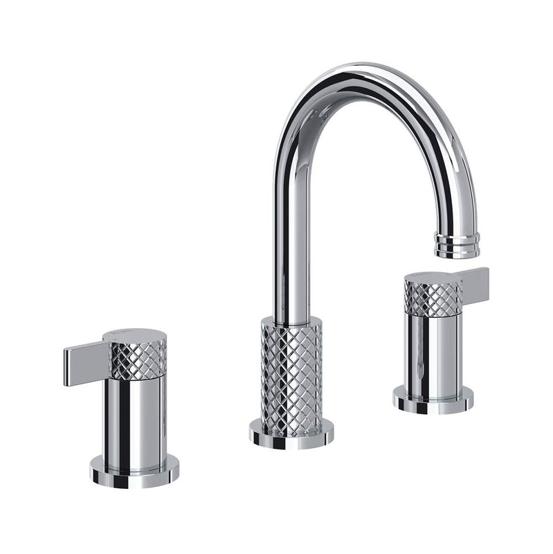 Rohl TE08D3LM Tenerife Widespread Lavatory Faucet With C-Spout