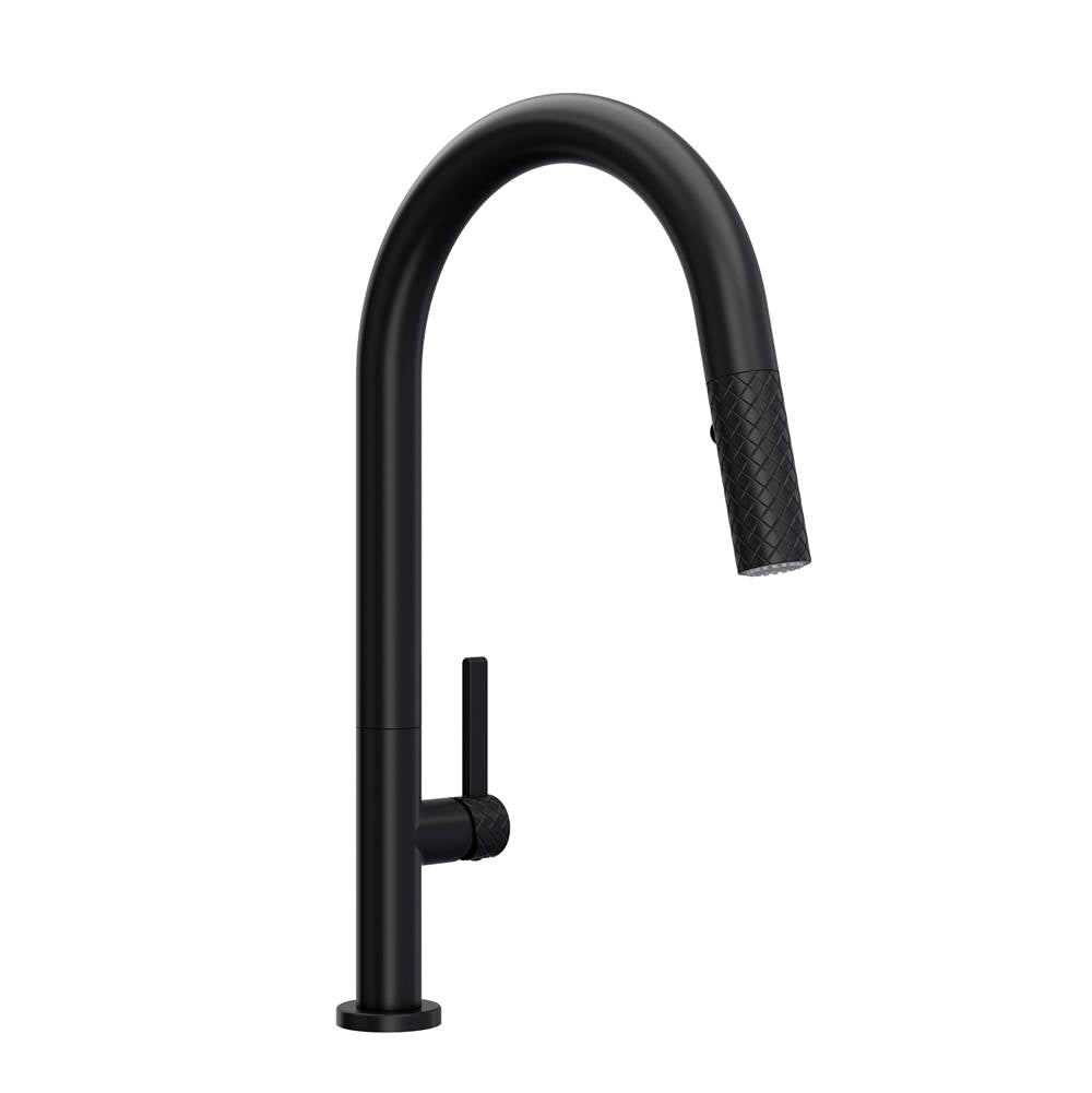 Rohl TE55D1LM Tenerife Pull-Down Kitchen Faucet With C-Spout