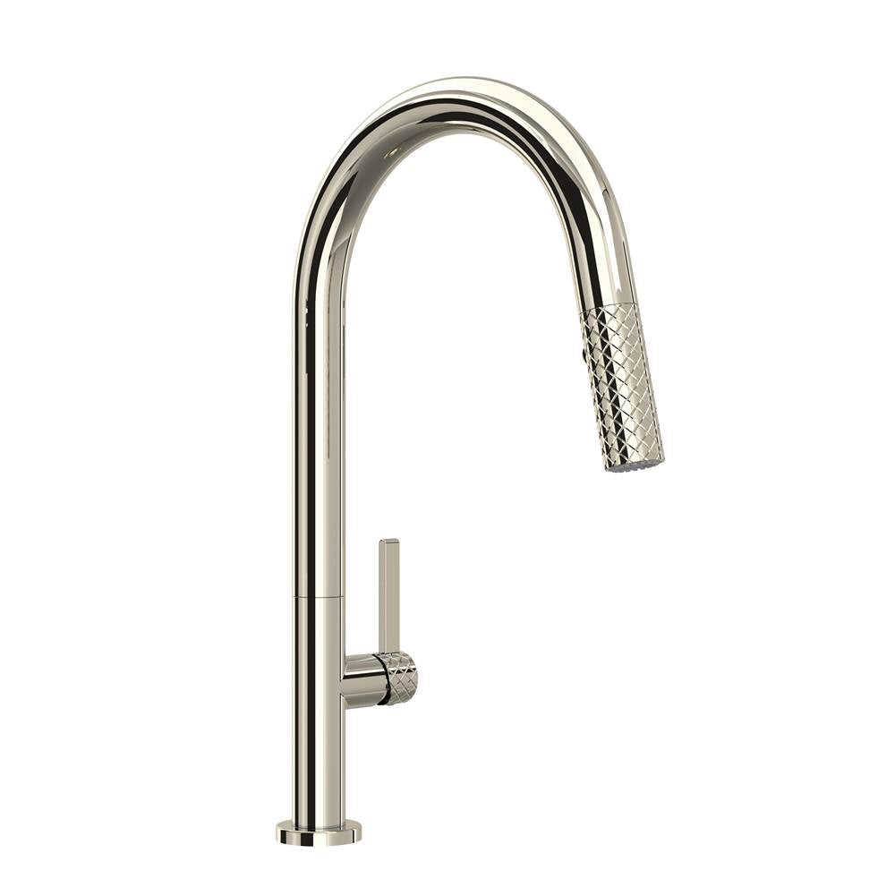 Rohl TE55D1LM Tenerife Pull-Down Kitchen Faucet With C-Spout