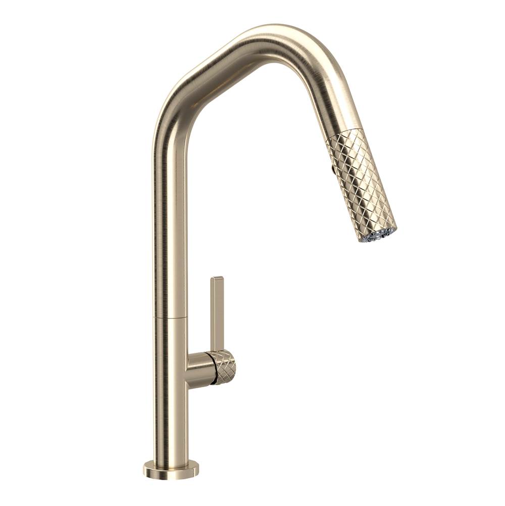 Rohl TE56D1LM Tenerife Pull-Down Kitchen Faucet With U-Spout