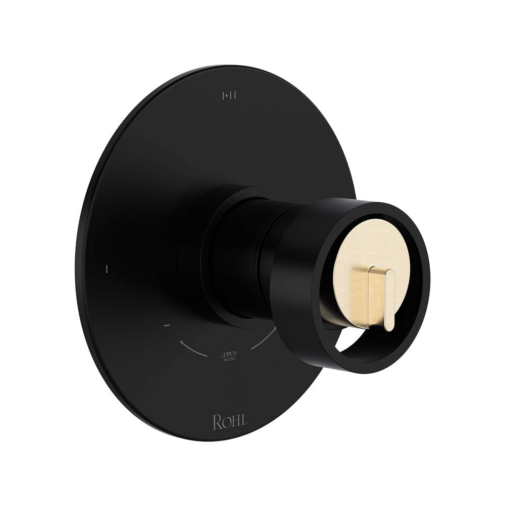 Rohl TEC23W1IW Eclissi 1/2" Thermostatic & Pressure Balance Trim With 3 Functions
