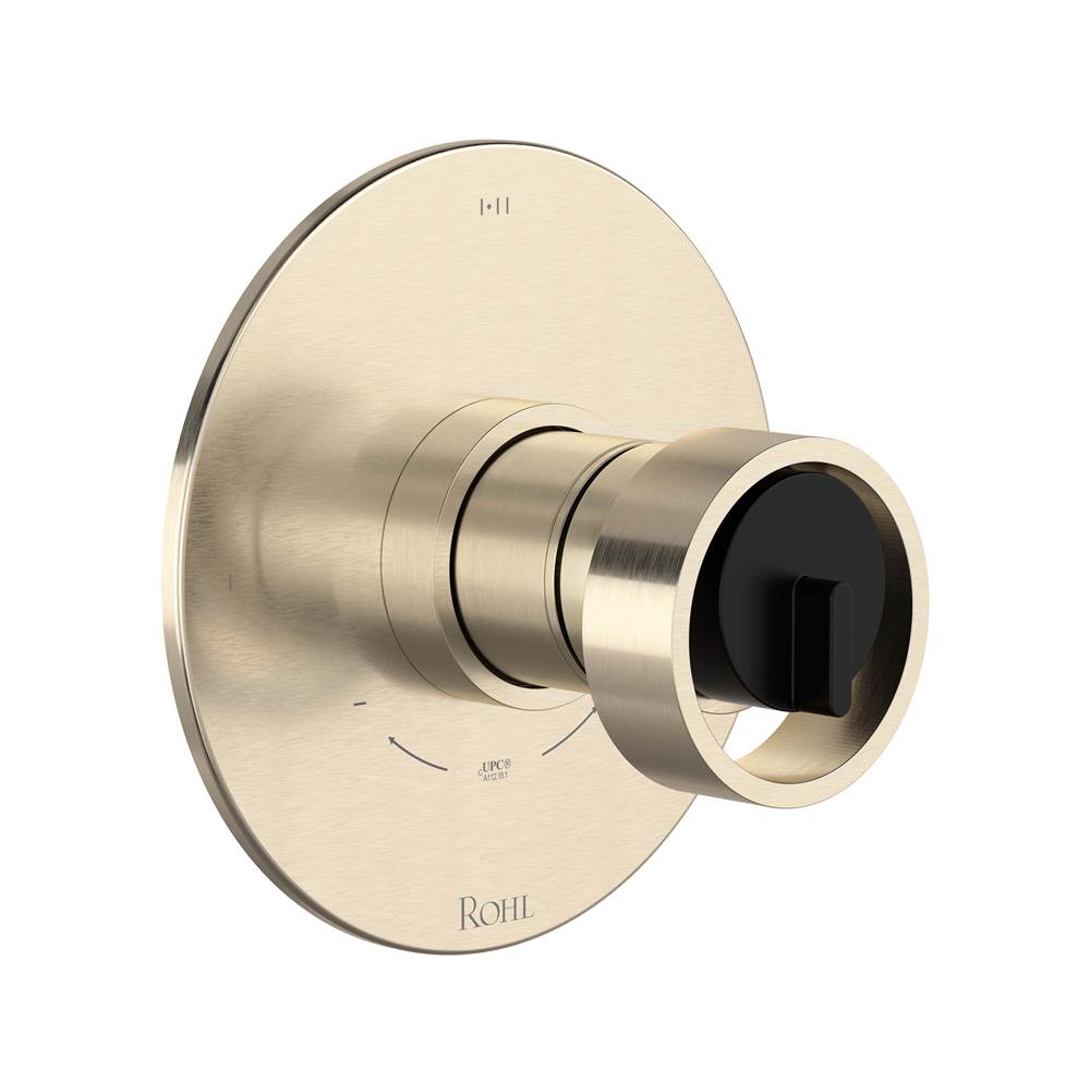 Rohl TEC23W1IW Eclissi 1/2" Thermostatic & Pressure Balance Trim With 3 Functions