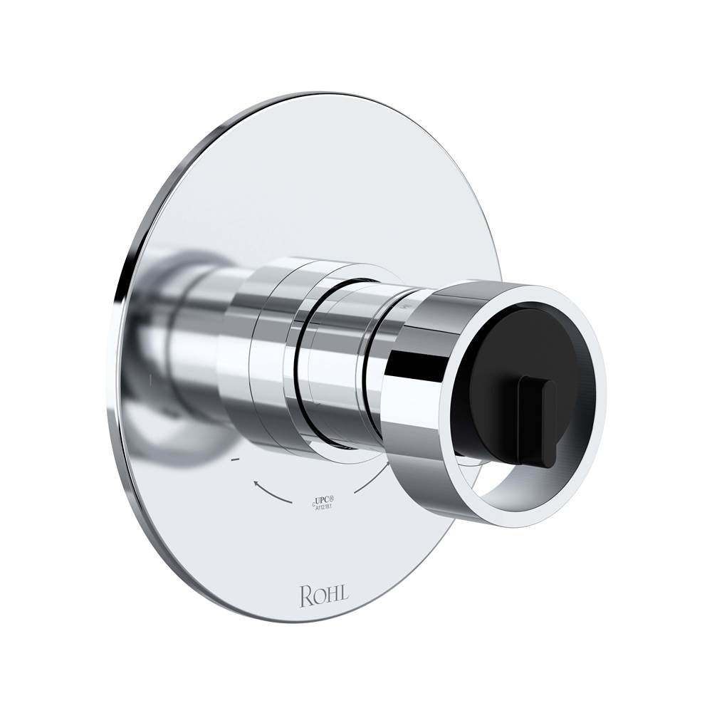 Rohl TEC44W1IW Eclissi 1/2" Thermostatic & Pressure Balance Trim With 2 Functions
