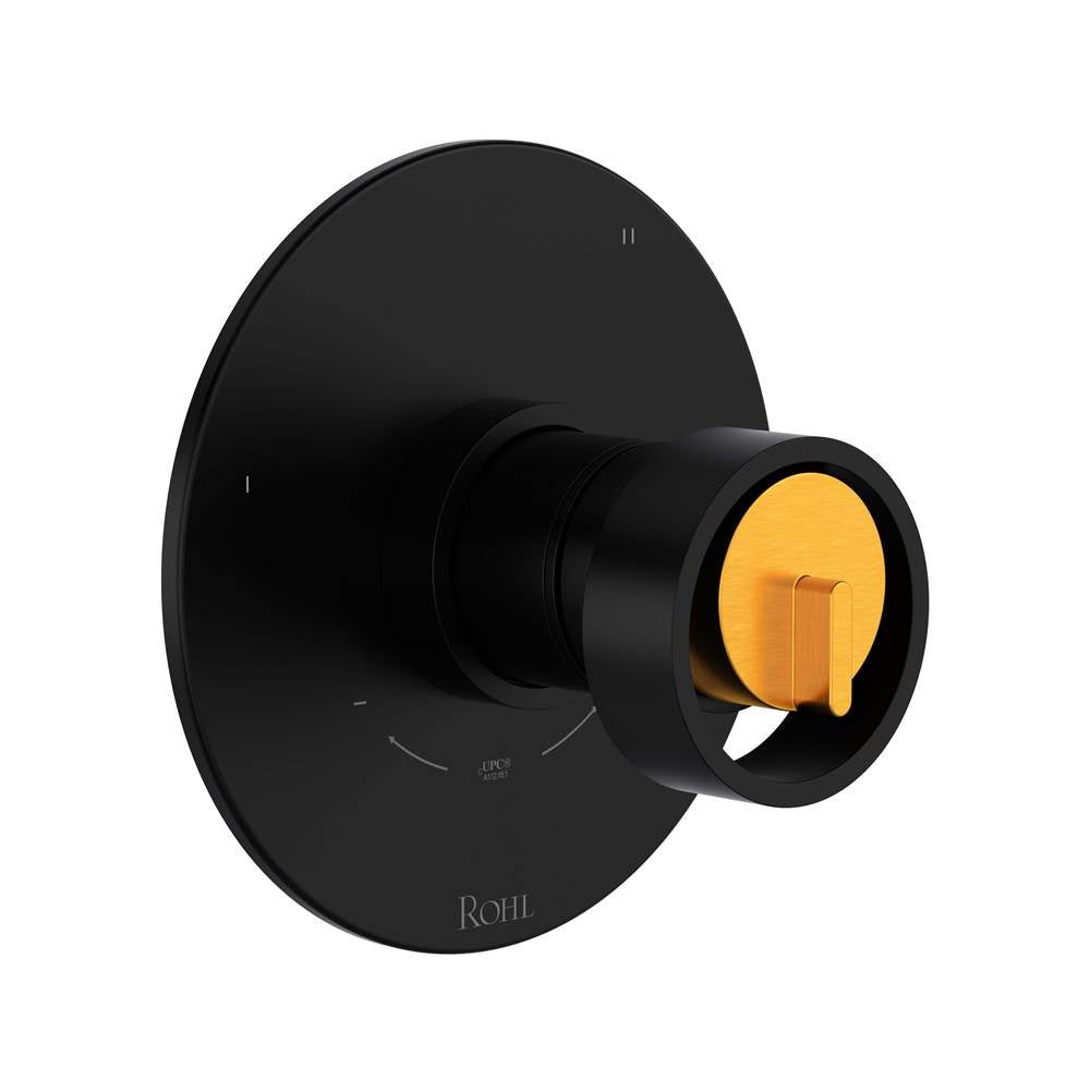 Rohl TEC47W1IW Eclissi 1/2" Thermostatic & Pressure Balance Trim With 3 Functions