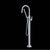 Rohl TLB06HF1LM Lombardia Single Hole Floor Mount Tub Filler Trim - Parent