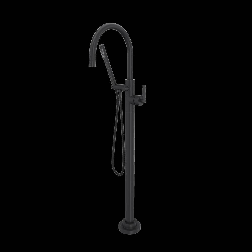 Rohl TLB06HF1LM Lombardia Single Hole Floor Mount Tub Filler Trim