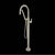 Rohl TLB06HF1LM Lombardia Single Hole Floor Mount Tub Filler Trim