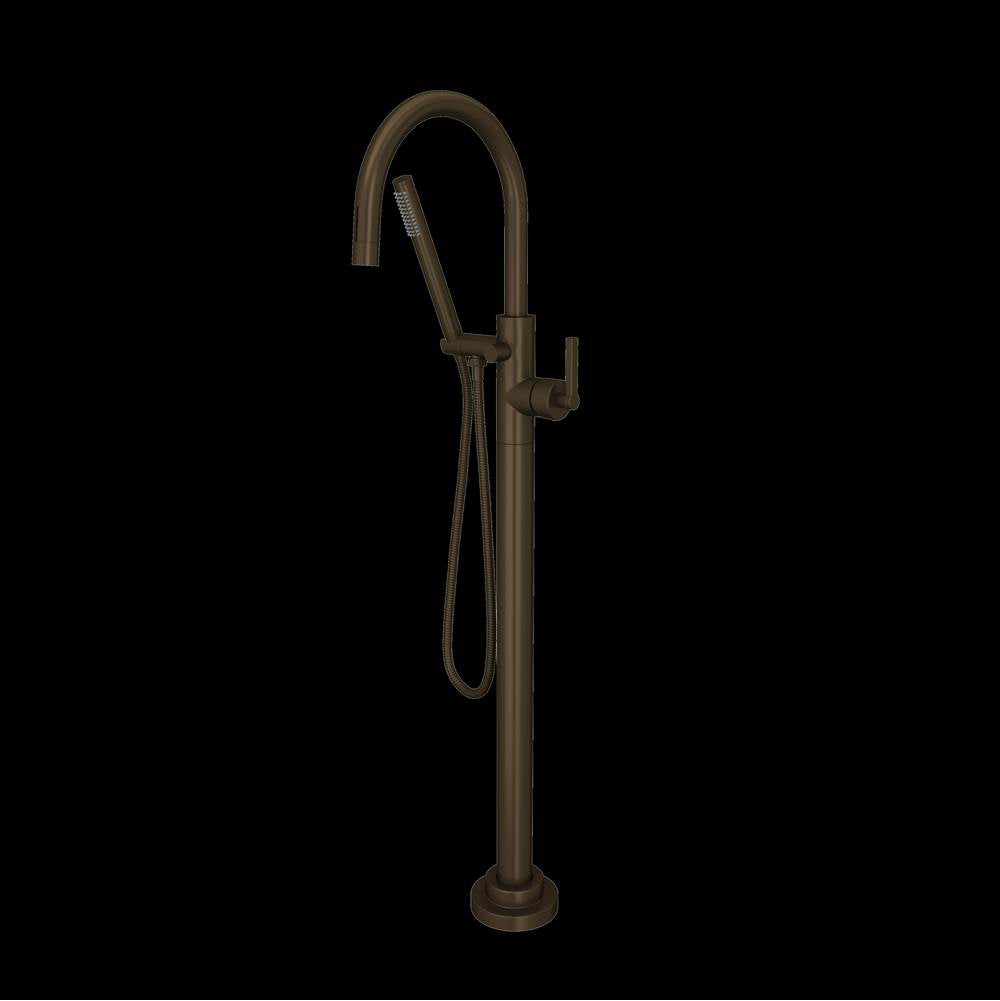Rohl TLB06HF1LM Lombardia Single Hole Floor Mount Tub Filler Trim