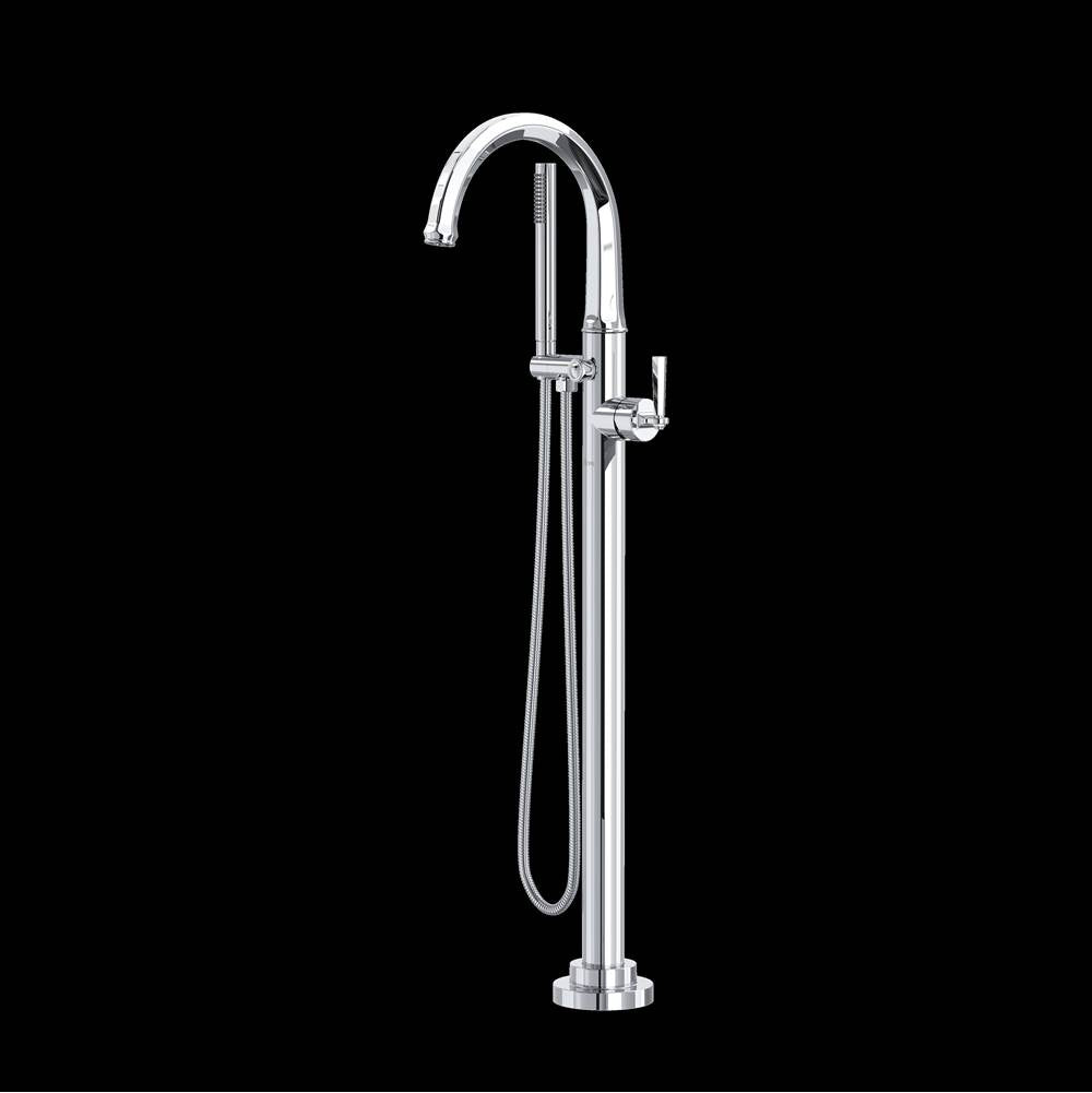 Rohl TMD06HF1LM Modelle Single Hole Floor Mount Tub Filler Trim