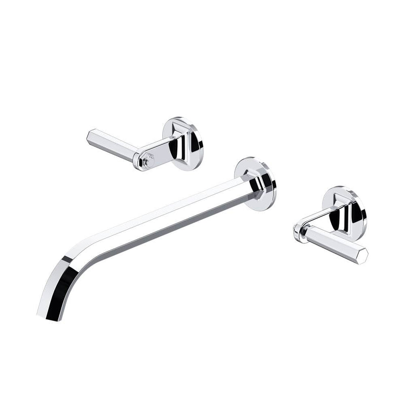 Rohl TMD06W3LM Modelle Wall Mount Tub Filler Trim With C-Spout