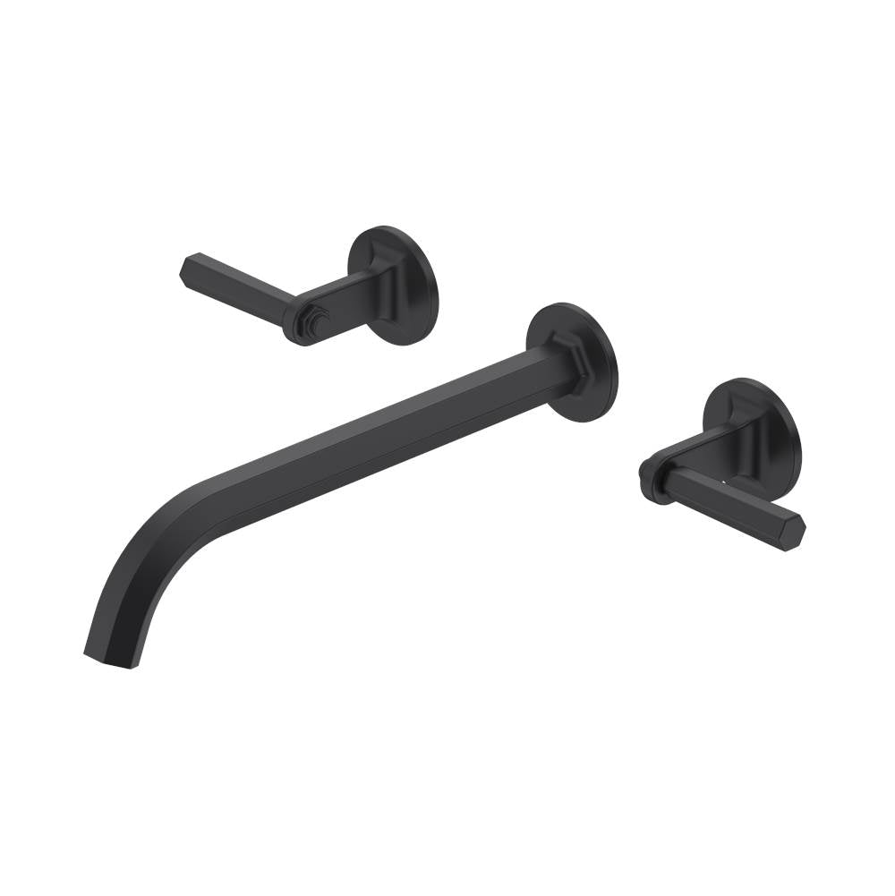 Rohl TMD06W3LM Modelle Wall Mount Tub Filler Trim With C-Spout
