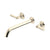 Rohl TMD06W3LM Modelle Wall Mount Tub Filler Trim With C-Spout