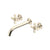 Rohl TMD08W3XM Modelle Wall Mount Lavatory Faucet Trim