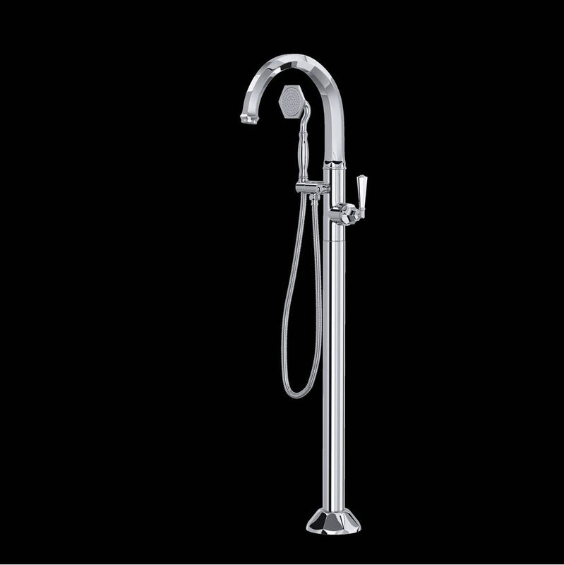 Rohl TPN06HF1LM Palladian Single Hole Floor Mount Tub Filler Trim - Parent