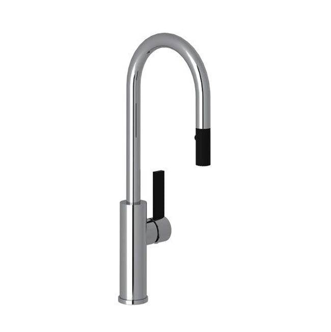Rohl TR65D1LB Tuario Pull-Down Bar/Food Prep Kitchen Faucet With C-Spout - Parent