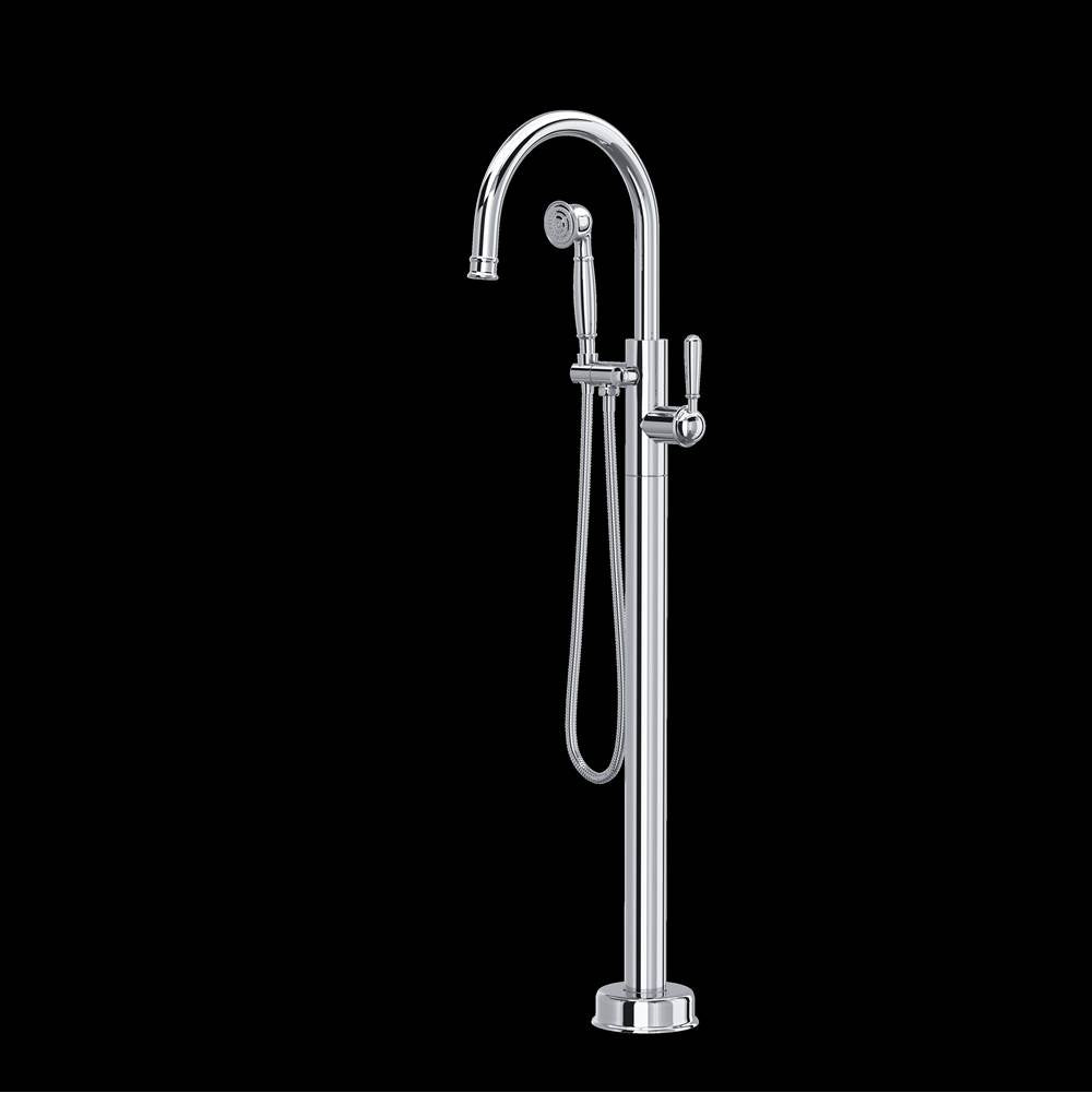 Rohl TTD06HF1LM Traditional Single Hole Floor Mount Tub Filler Trim - Parent