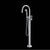 Rohl TTD06HF1LM Traditional Single Hole Floor Mount Tub Filler Trim - Parent