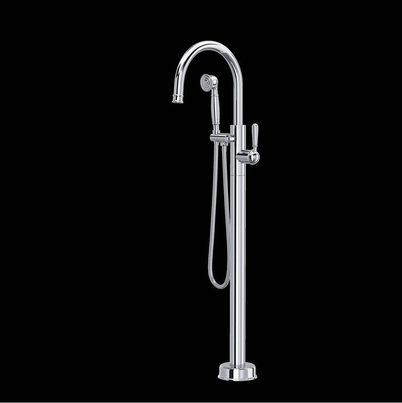 Rohl TTD06HF1LM Traditional Single Hole Floor Mount Tub Filler Trim - Parent