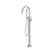 Rohl TTE06HF1LM Tenerife Single Hole Floor Mount Tub Filler Trim