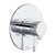 Rohl TTE47W1LM Tenerife 1/2" Thermostatic & Pressure Balance Trim With 3 Functions
