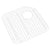 Rohl WSG6327LG Wire Sink Grid For 6337 Kitchen Sinks Large Bowl - Parent