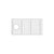 Rohl WSGALUM3019WS Wire Sink Grid for ALUM3019WS Kitchen Sink