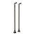 Rohl ZA386 Floor Pillar Unions