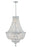 Crystorama ROS-A1009-CH-CL-MWP Roslyn 9 Light Chandelier - Polished Chrome