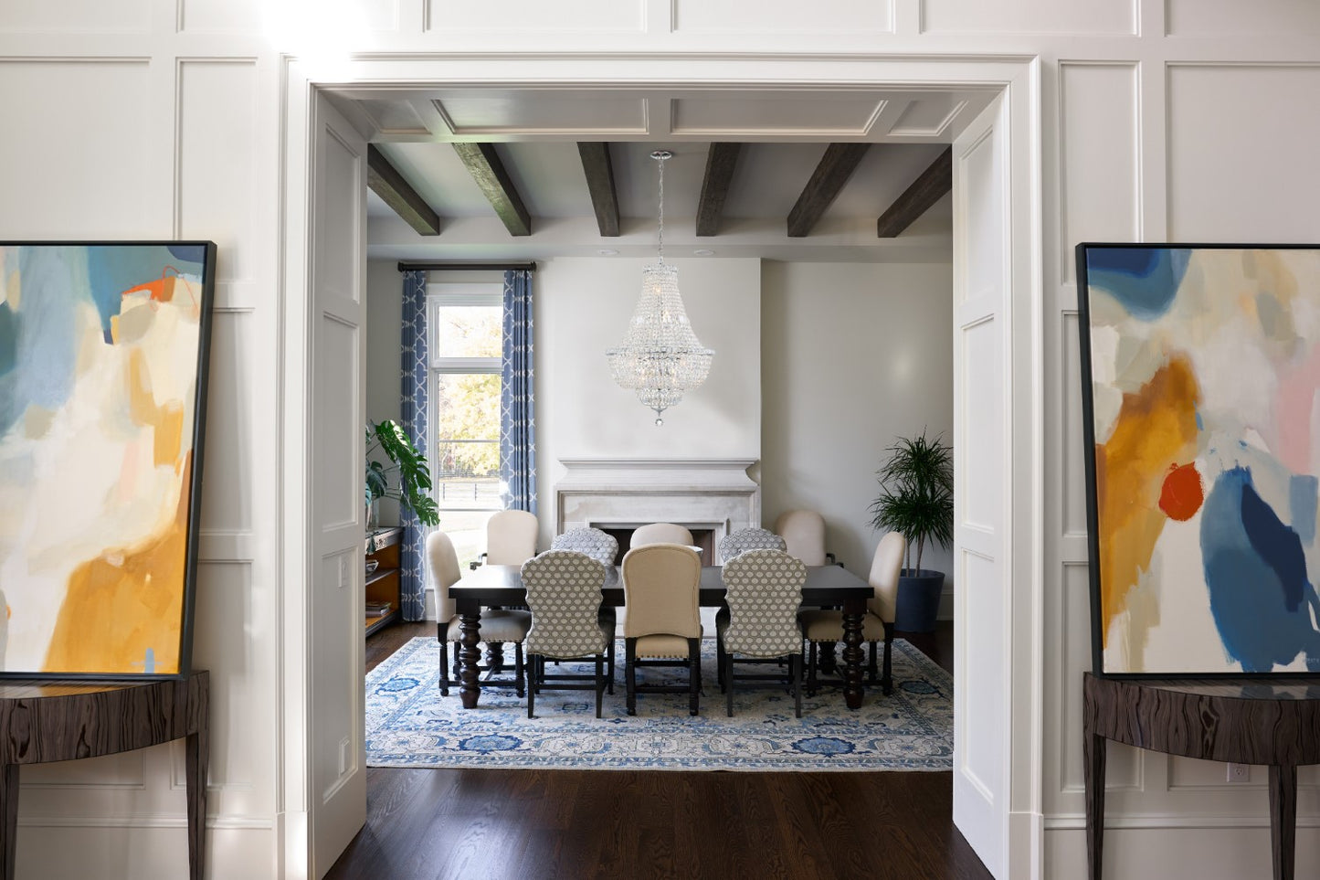 Crystorama ROS-A1009-CH-CL-MWP Roslyn 9 Light Chandelier - Polished Chrome