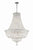 Crystorama ROS-A1015-CH-CL-MWP Roslyn 15 Light Chandelier - Polished Chrome