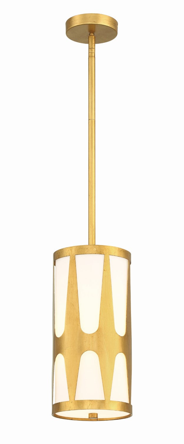 Crystorama ROY-801 Royston 1 Light Pendant