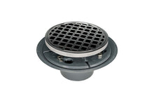 Load image into Gallery viewer, Infinity Drain RQD 5-2P 5” x 5” RQD 5 - Strainer - Squares Pattern &amp; 2&quot; Throat w/PVC Drain Body 2” Outlet