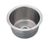 Nantucket Sinks RS15 15-Inch Hand Hammered Round Bar Sink