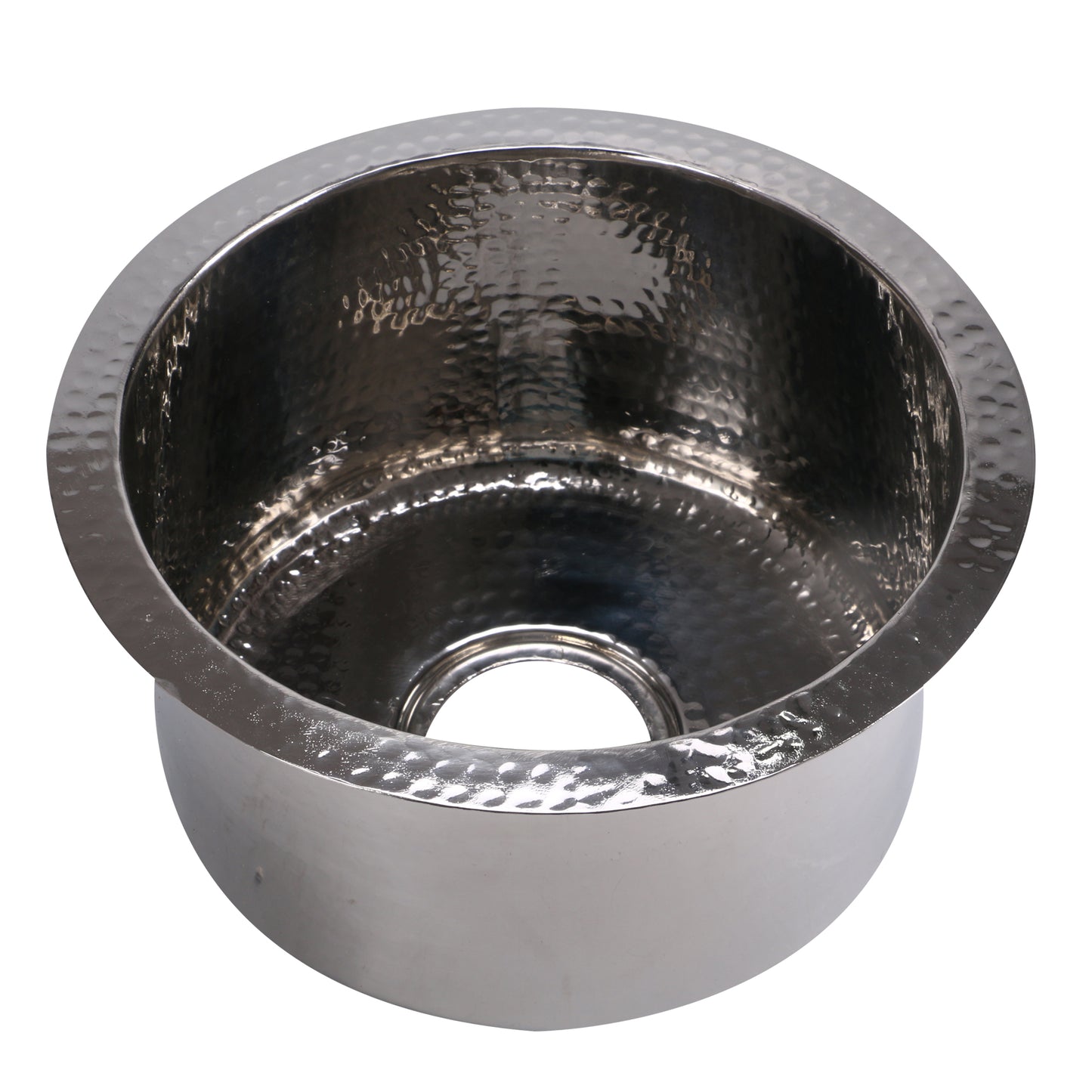Nantucket Sinks RS15 15-Inch Hand Hammered Round Bar Sink - Parent