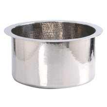 Load image into Gallery viewer, Nantucket Sinks RS15-SS 15-Inch Hand Hammered Round Bar Sink