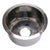 Nantucket Sinks RS15 15-Inch Hand Hammered Round Bar Sink - Parent