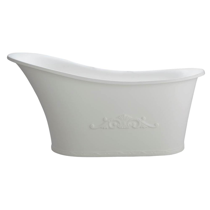 Barclay RTSN59 Ayanna Resin Slipper Tub 59 No Faucet Holes - Parent