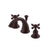 Rubinet 1ARVJC K Widespread Lav Set, (Jasmin Spout) (Less Drain)