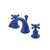 Rubinet 1ARVJC K Widespread Lav Set, (Jasmin Spout) (Less Drain)